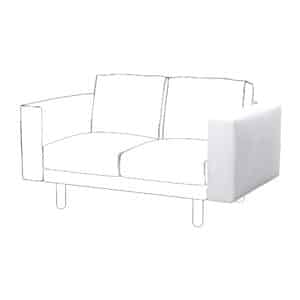 NORSBORG Pokrycie oparcia